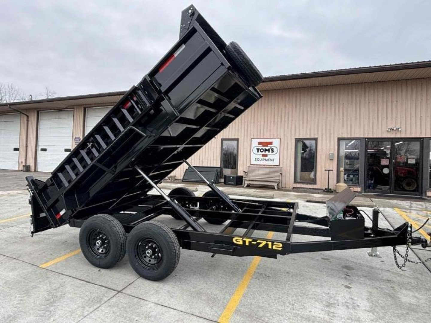 New 2026 Griffin Trailers GT 7X12 Dump Trailer