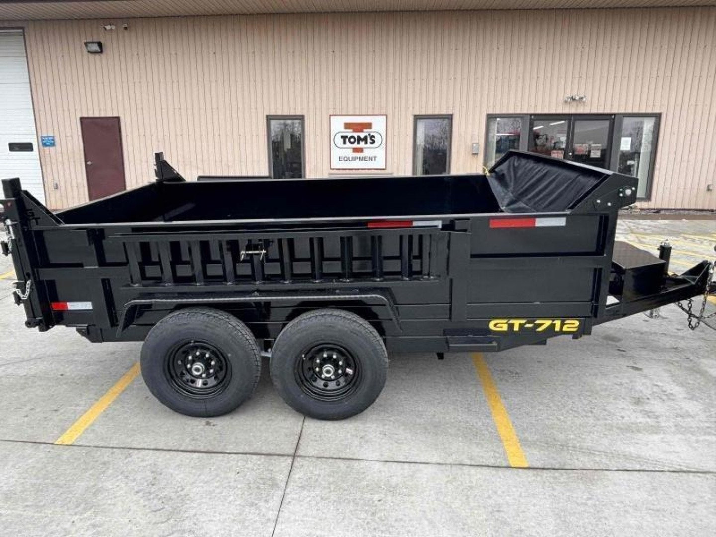 New 2026 Griffin Trailers GT 7X12 Dump Trailer