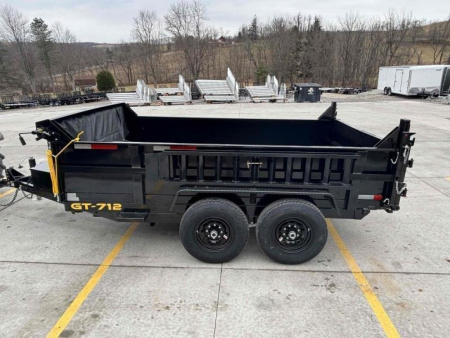New 2026 Griffin Trailers GT 7X12 Dump Trailer