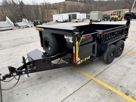 New 2026 Griffin Trailers GT 7X12 Dump Trailer
