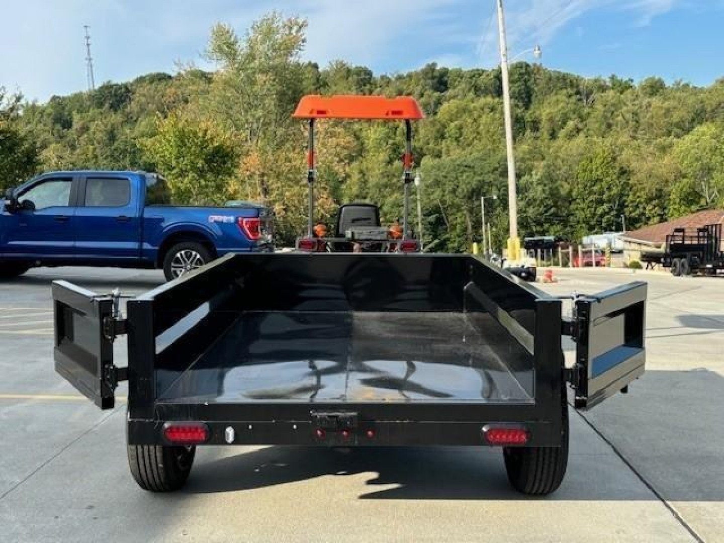 New 2026 Griffin Trailers GT 5X8 Single Axle Dump Trailer - 5200# GVWR