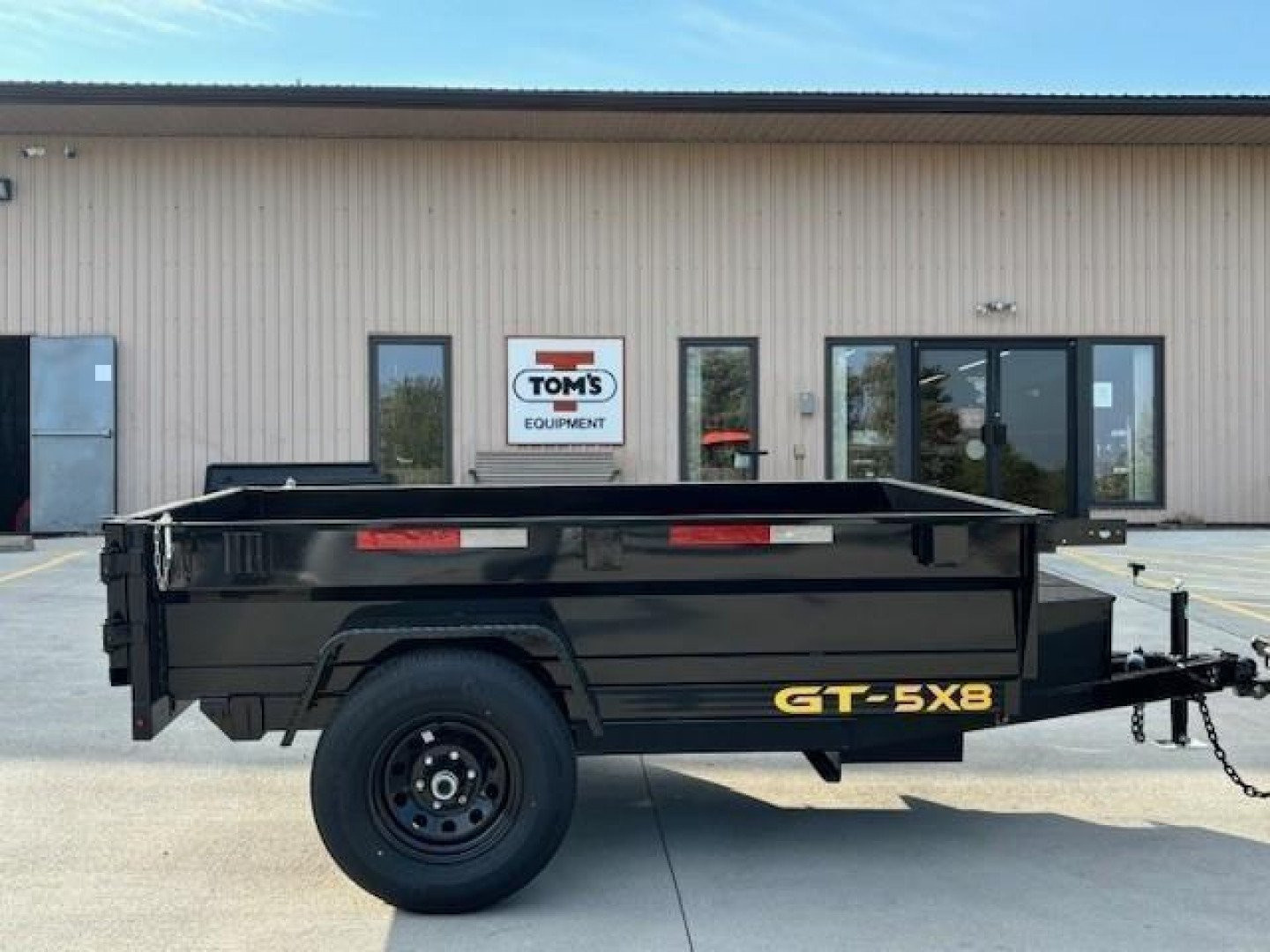 New 2026 Griffin Trailers GT 5X8 Single Axle Dump Trailer - 5200# GVWR