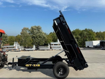 New 2026 Griffin Trailers GT 5X8 Single Axle Dump Trailer - 5200# GVWR