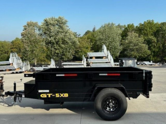 New 2026 Griffin Trailers GT 5X8 Single Axle Dump Trailer - 5200# GVWR