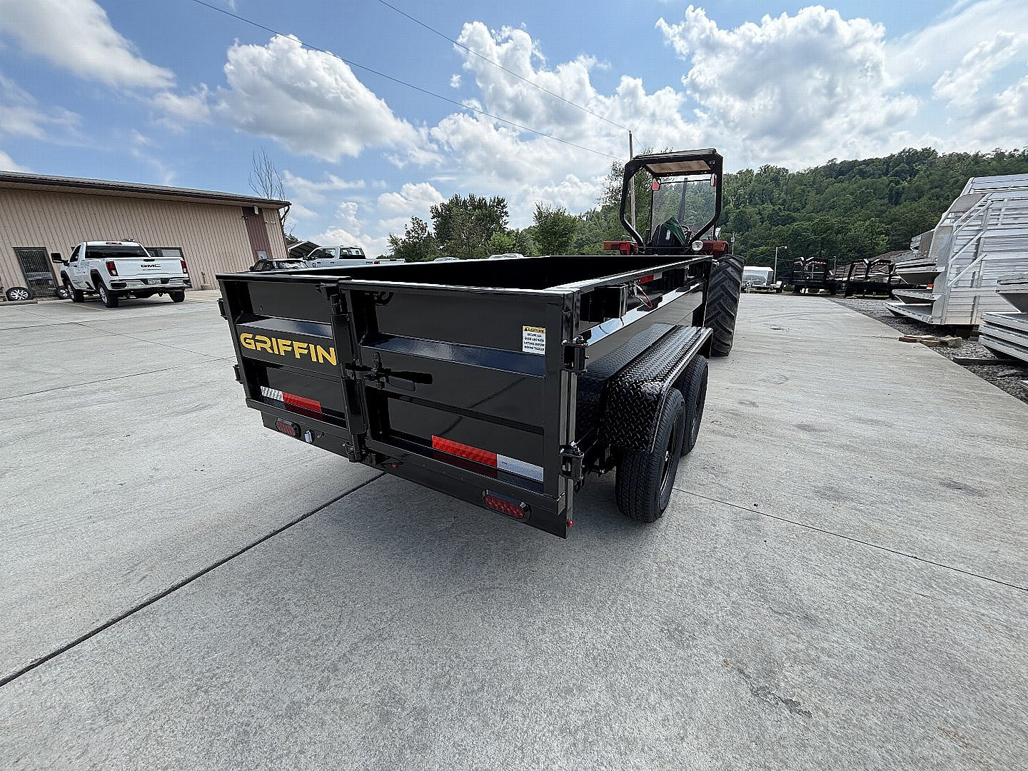 New 2026 Griffin Trailers GT 5X10 Dump Trailer - 7000# GVWR