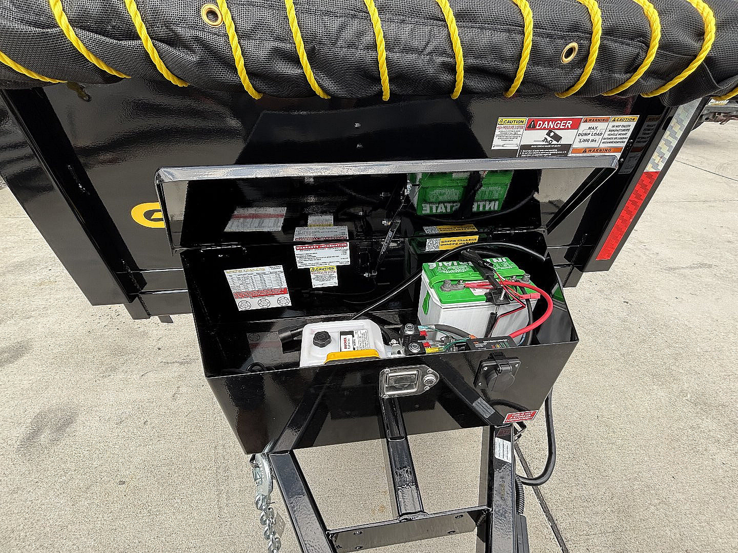 New 2026 Griffin Trailers GT 5X10 Dump Trailer - 7000# GVWR