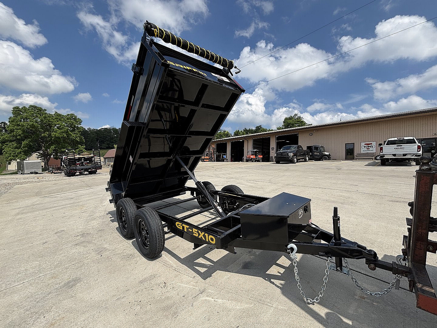 New 2026 Griffin Trailers GT 5X10 Dump Trailer - 7000# GVWR