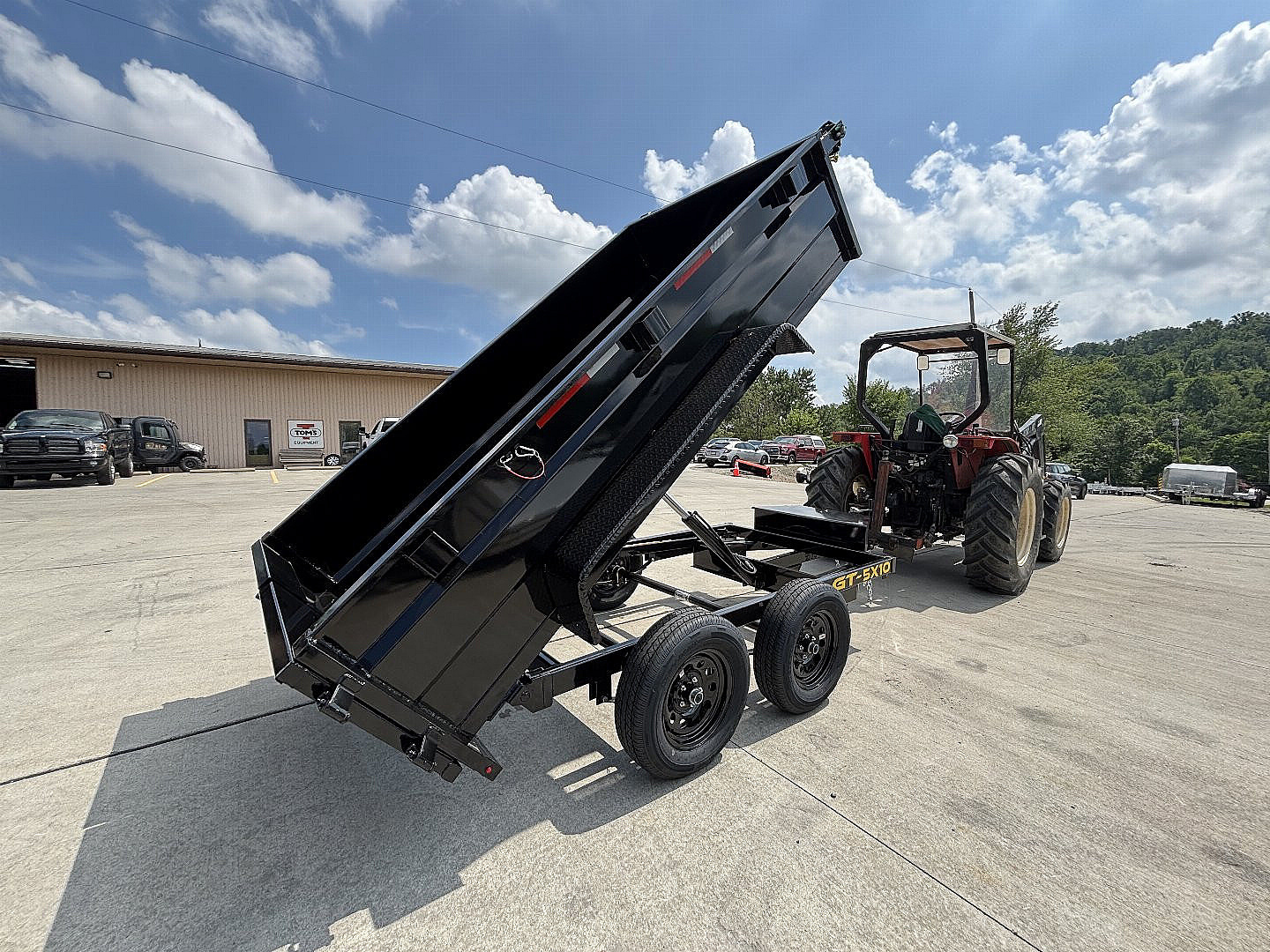 New 2026 Griffin Trailers GT 5X10 Dump Trailer - 7000# GVWR