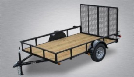 New 2026 Quality Trailers 5X10 Economy Single Axle Utility Trailer 2990# GVWR Utility Trailer