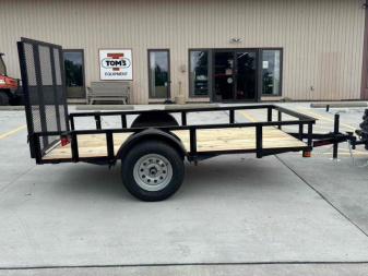 New 2025 Quality Trailers 5X10 Economy Single Axle Utility Trailer 2990# GVWR