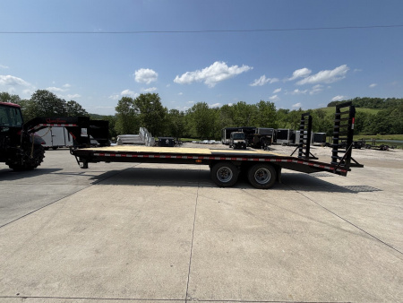 New 2026 Quality Trailers 25' Gooseneck (20' + 5' Dovetail) Pro Series Deckover Trailer - Tandem Dually - 25000# GVWR