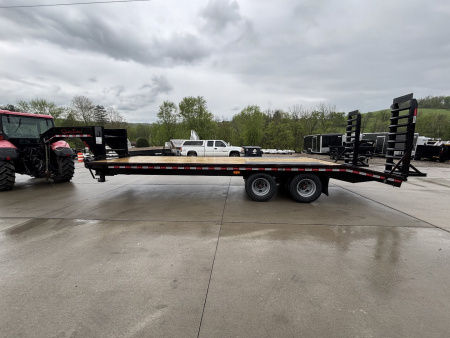 New 2026 Quality Trailers 25' Gooseneck (20' + 5' Pop Up Dove Tail) Pro Series - Tandem Dually - 25000# GVWR