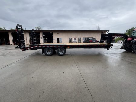 New 2026 Quality Trailers 25' Gooseneck (20' + 5' Pop Up Dove Tail) Pro Series - Tandem Dually - 25000# GVWR