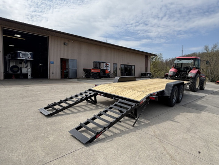 New 2027 Quality Trailers 20' (18' + 2' Dovetail) General Duty Equipment Hauler 14000# GVWR