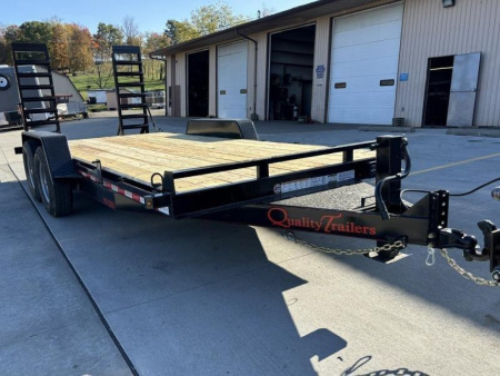 New 2027 Quality Trailers 18' (16' + 2' Dovetail) Pro Series Equipment Hauler - 9990# GVWR