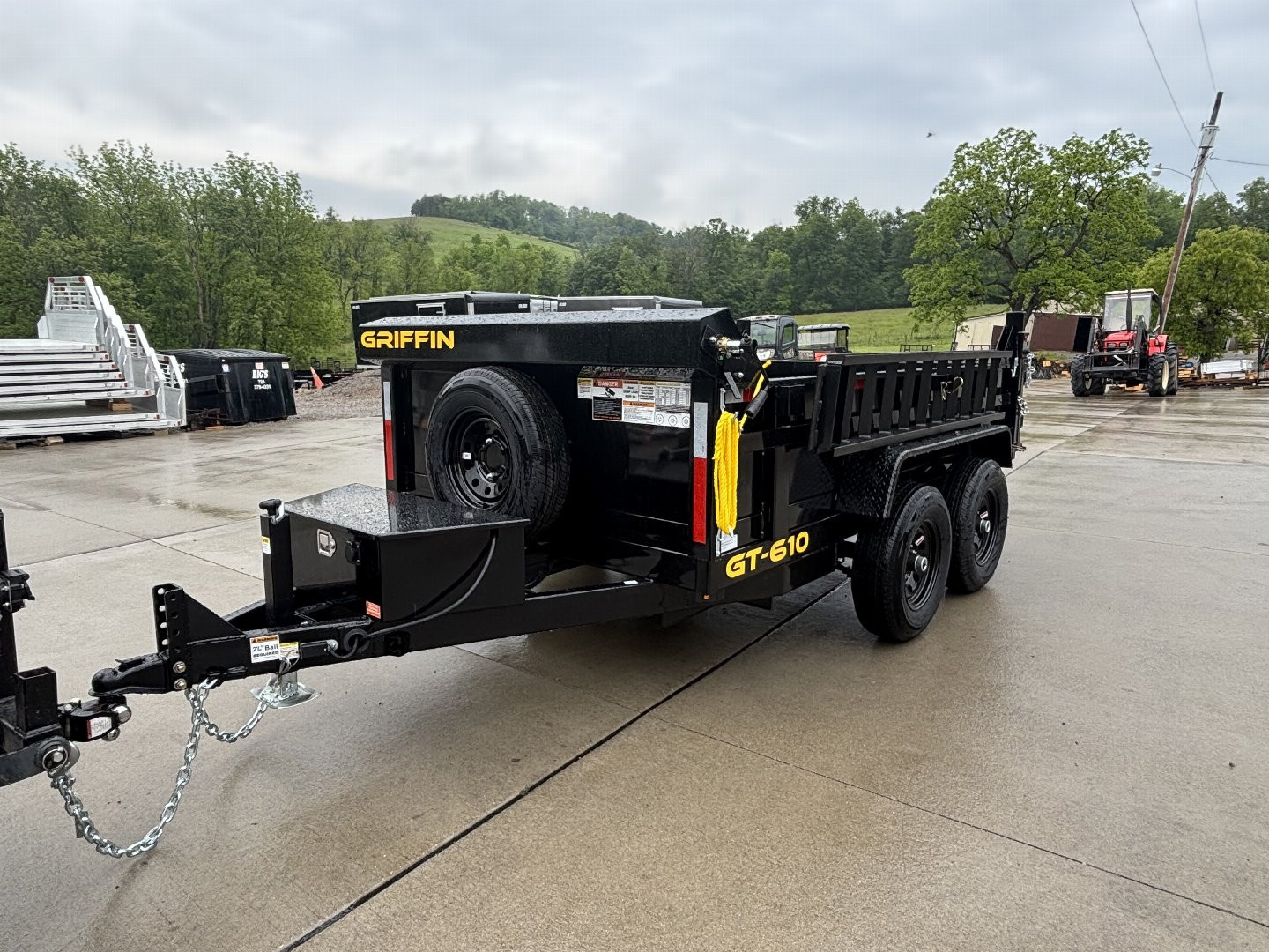 New 2026 Griffin Trailers 6 x 10 Low Profile Dump Trailer - 9990# GVWR