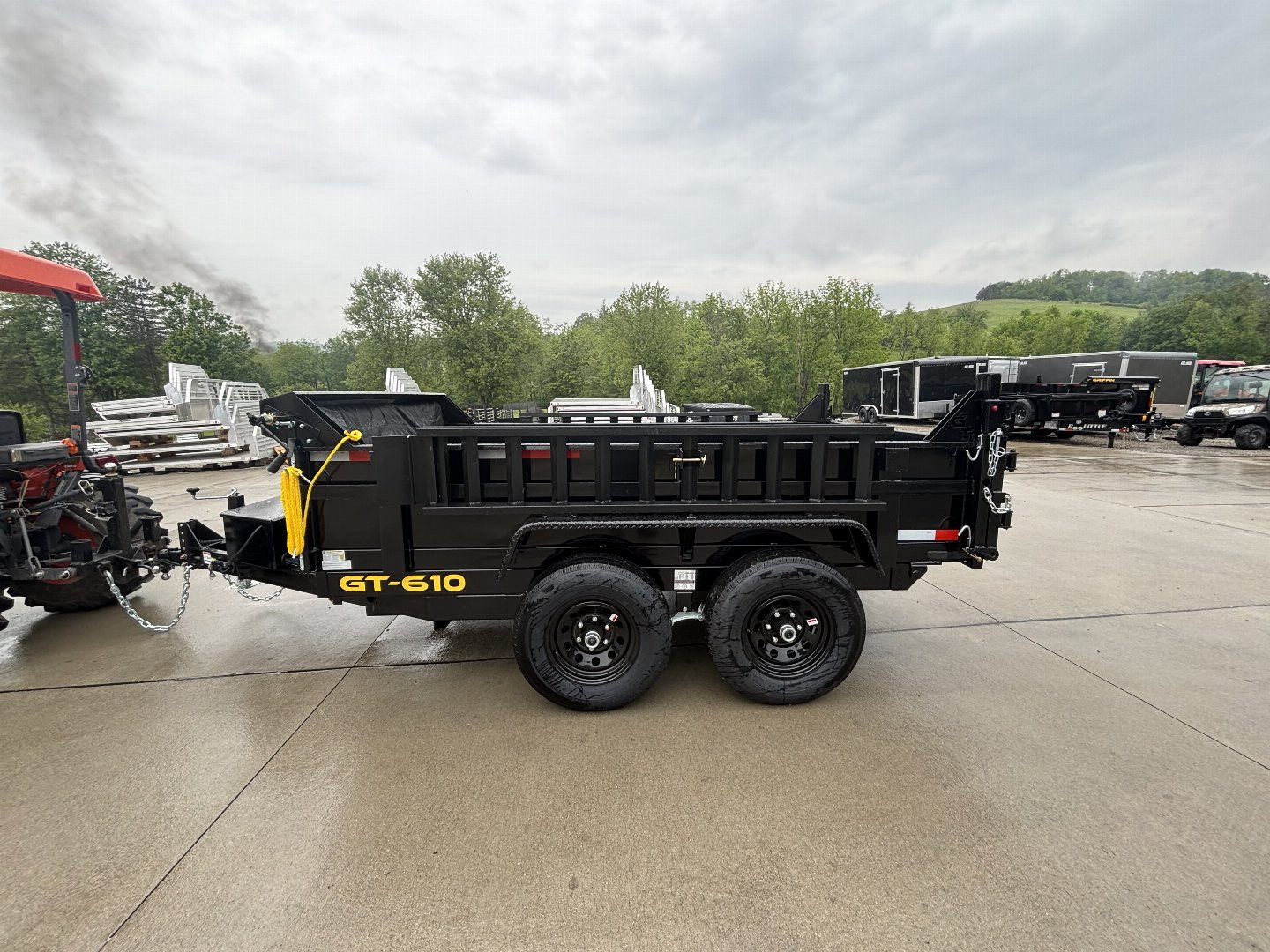 New 2026 Griffin Trailers 6 x 10 Low Profile Dump Trailer - 9990# GVWR