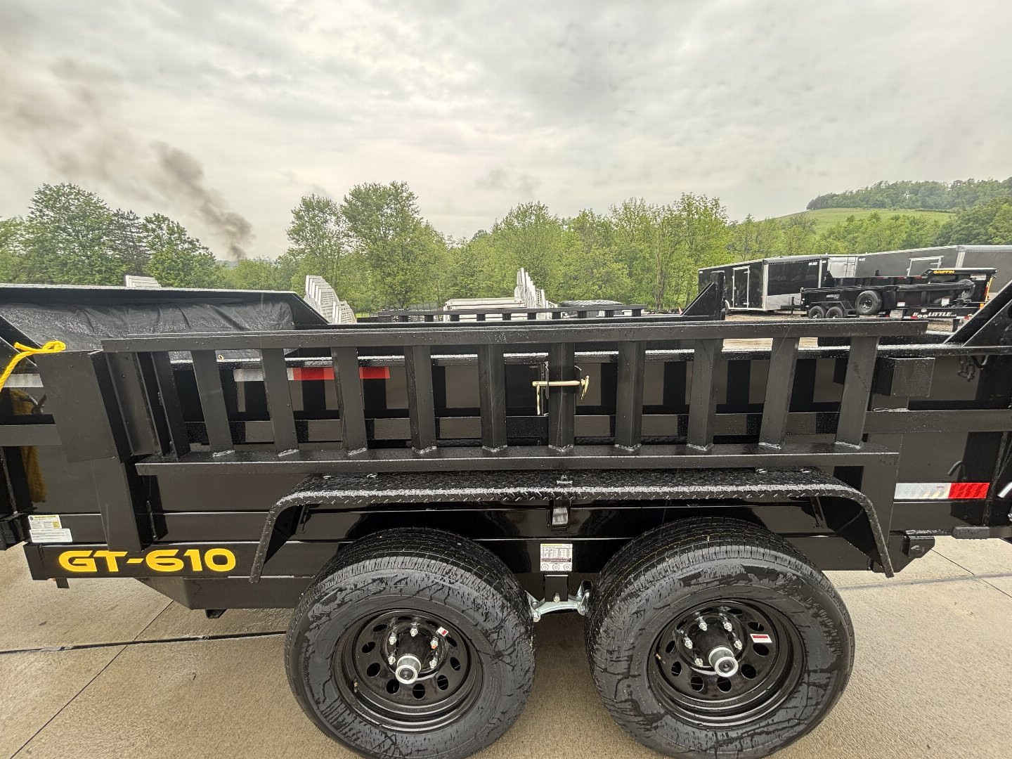 New 2026 Griffin Trailers 6 x 10 Low Profile Dump Trailer - 9990# GVWR