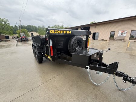 New 2026 Griffin Trailers 6 x 10 Low Profile Dump Trailer - 9990# GVWR