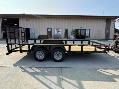 New 2026 Quality Trailers 82 X16' General Duty Tandem Axle Landscape Trailer - 7000# GVWR