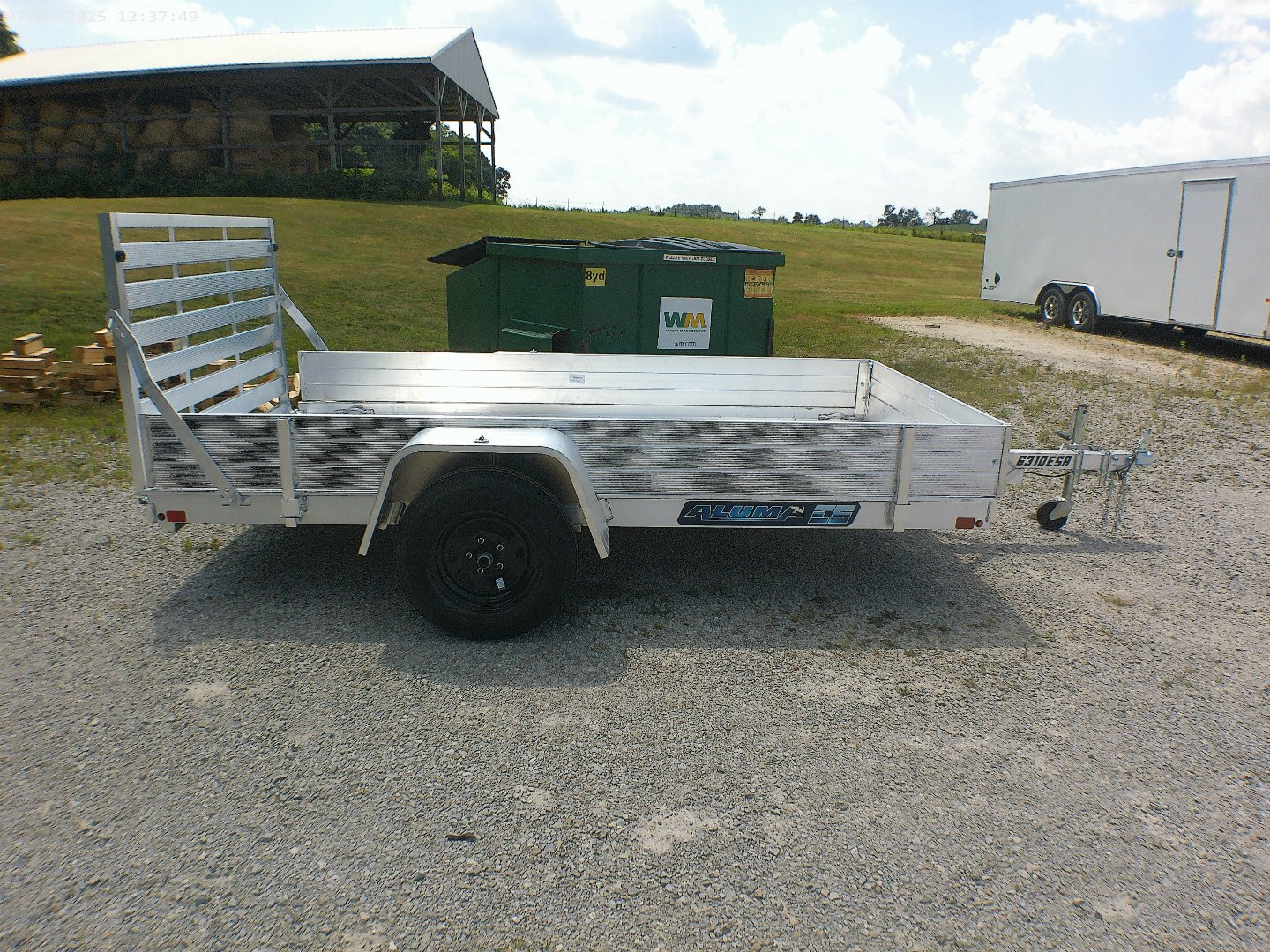 New 2026 Aluma 6310ESA-S Utility Trailer