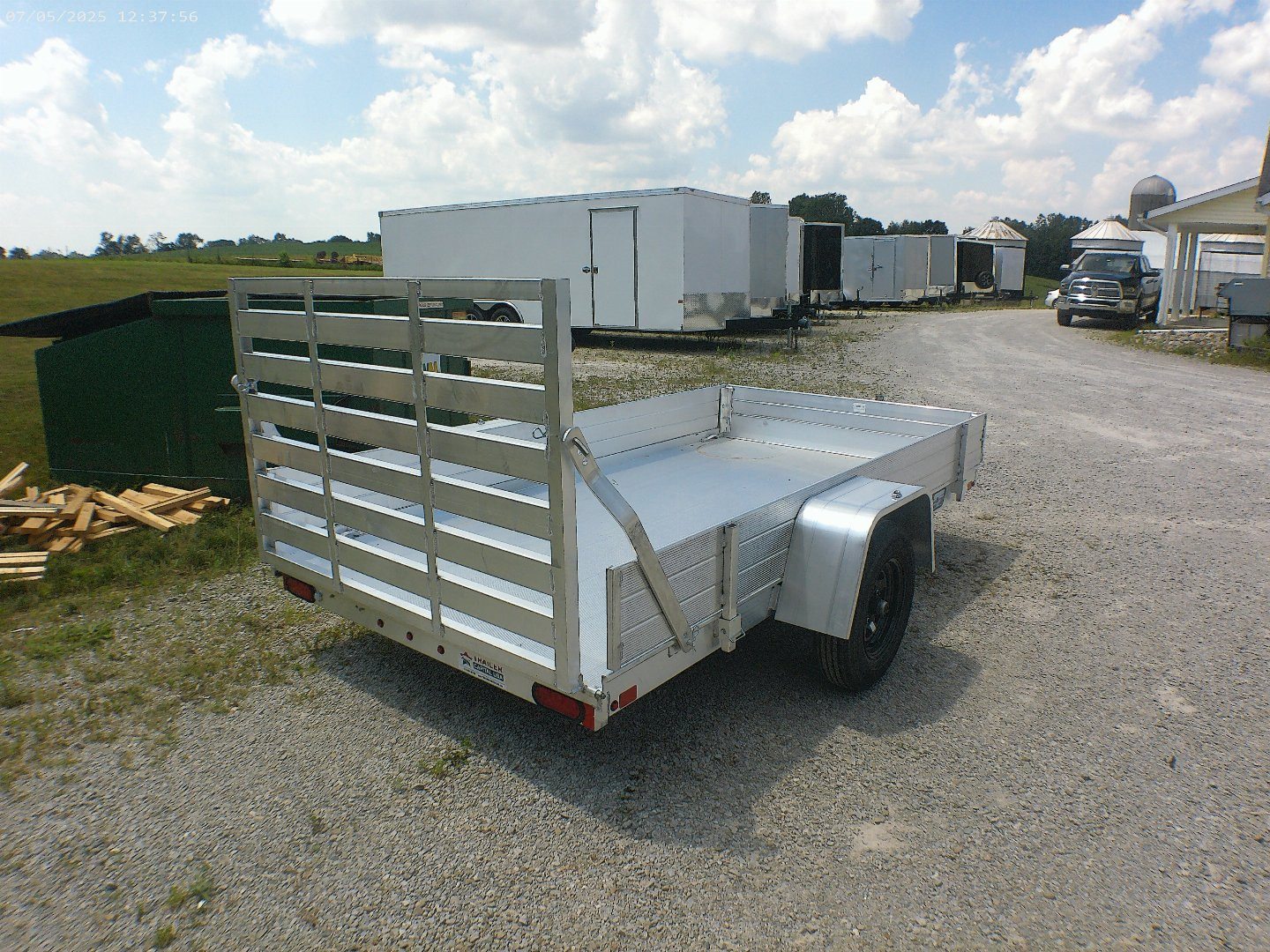 New 2026 Aluma 6310ESA-S Utility Trailer