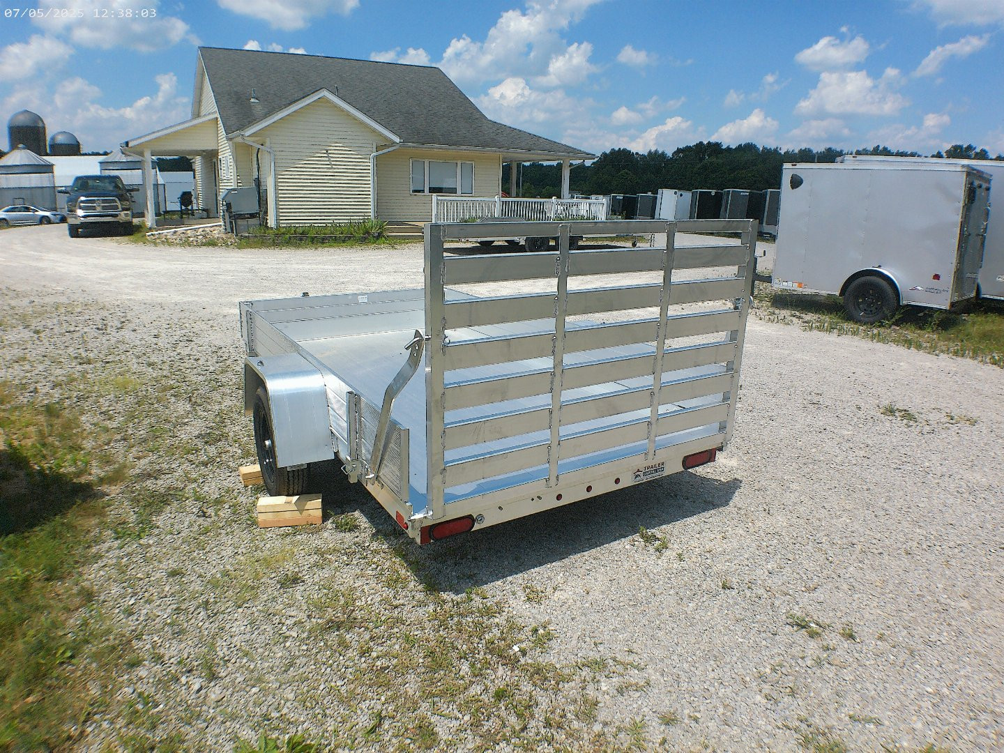New 2026 Aluma 6310ESA-S Utility Trailer