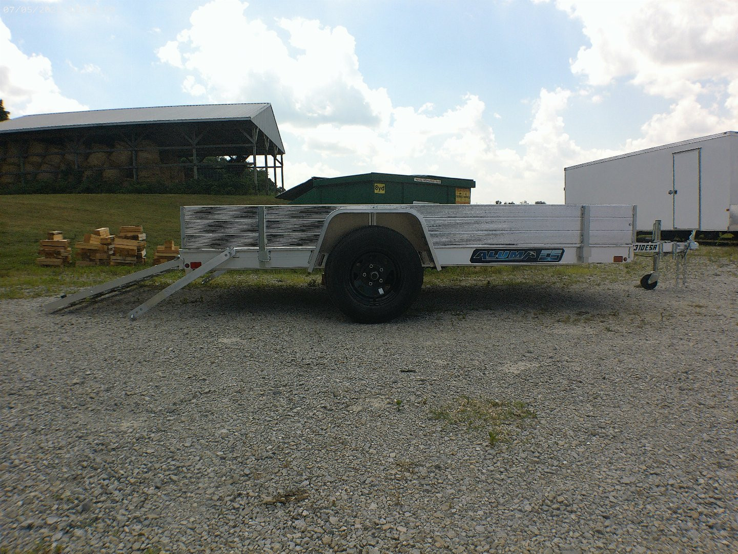 New 2026 Aluma 6310ESA-S Utility Trailer