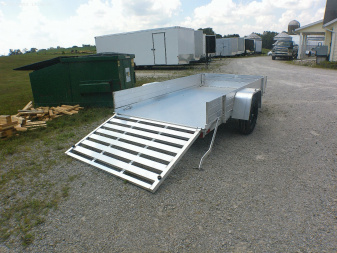 New 2026 Aluma 6310ESA-S Utility Trailer