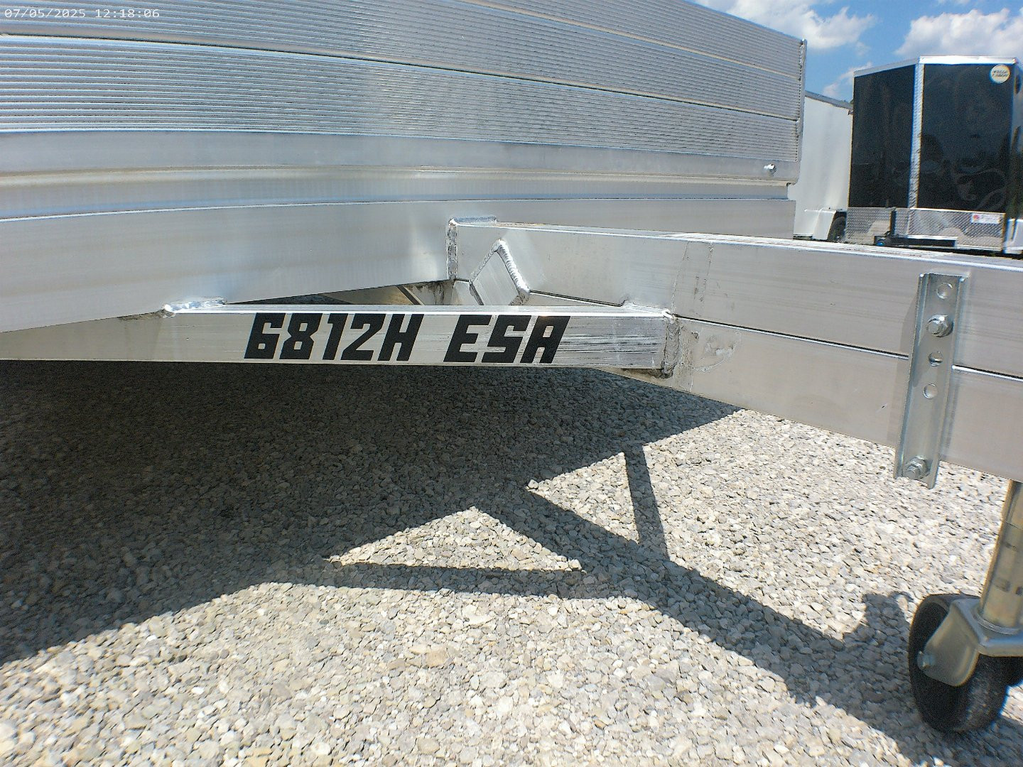 New 2026 Aluma 6812H-ESA-S Utility Trailer