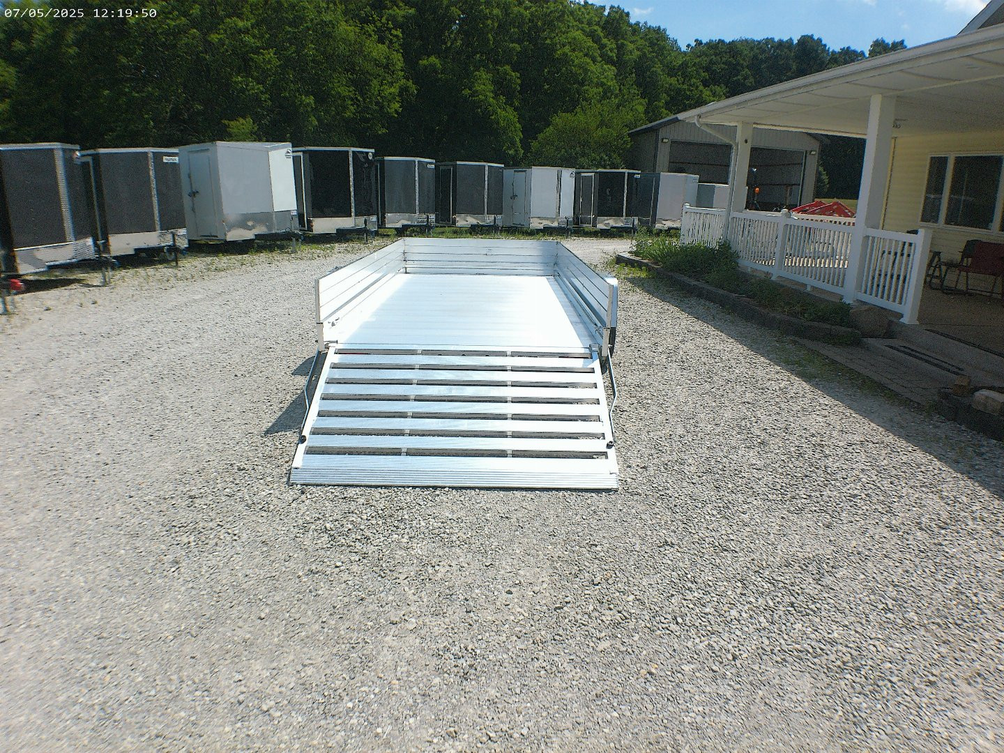 New 2026 Aluma 6812H-ESA-S Utility Trailer