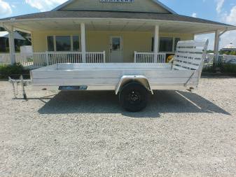 New 2026 Aluma 6812H-ESA-S Utility Trailer