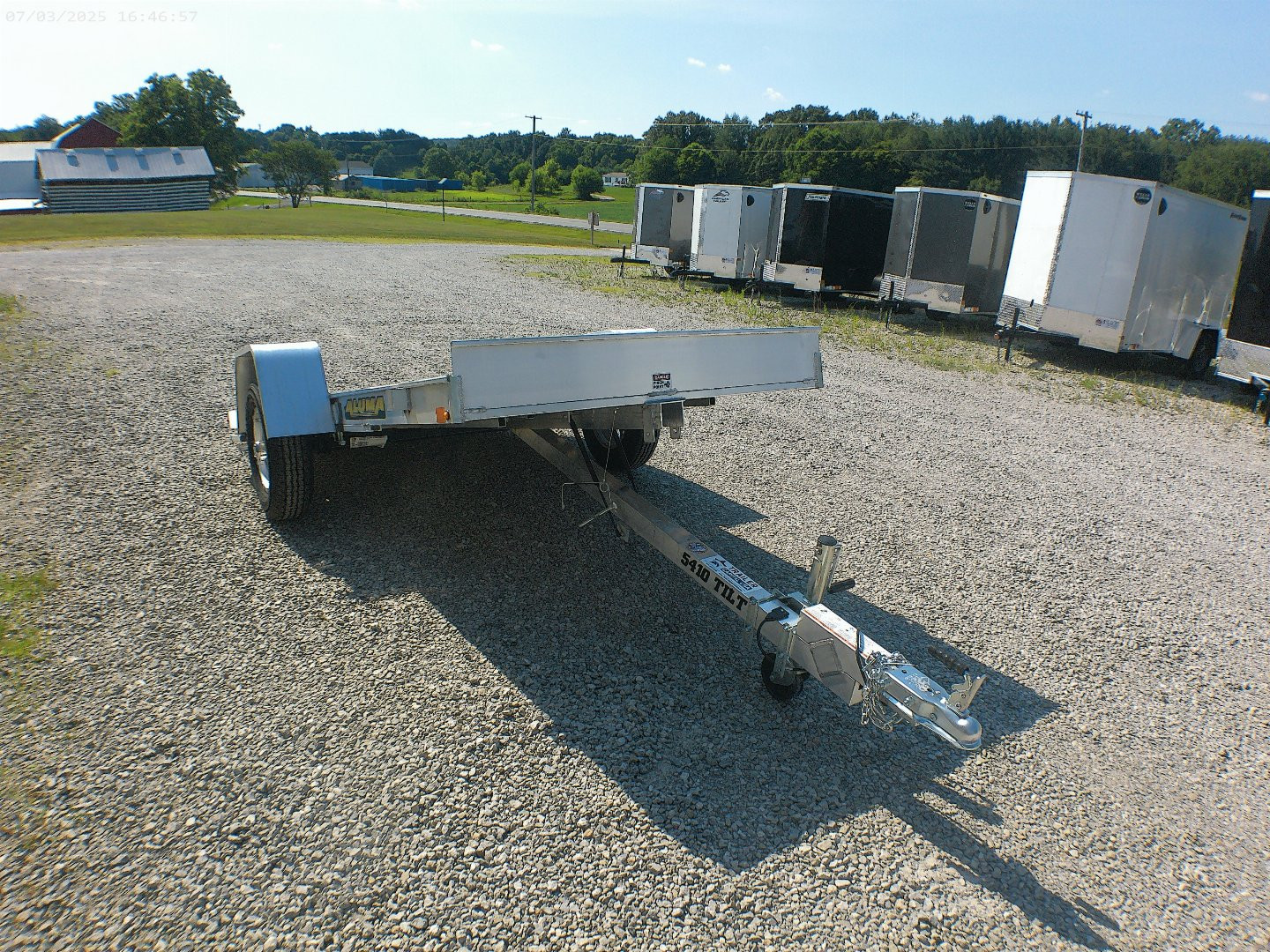New 2026 Aluma 5410TILT-S Tilt Trailer