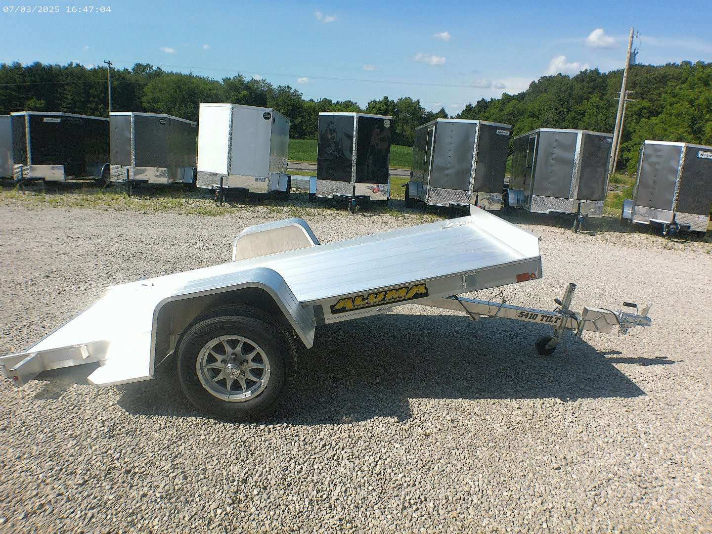 New 2026 Aluma 5410TILT-S Tilt Trailer