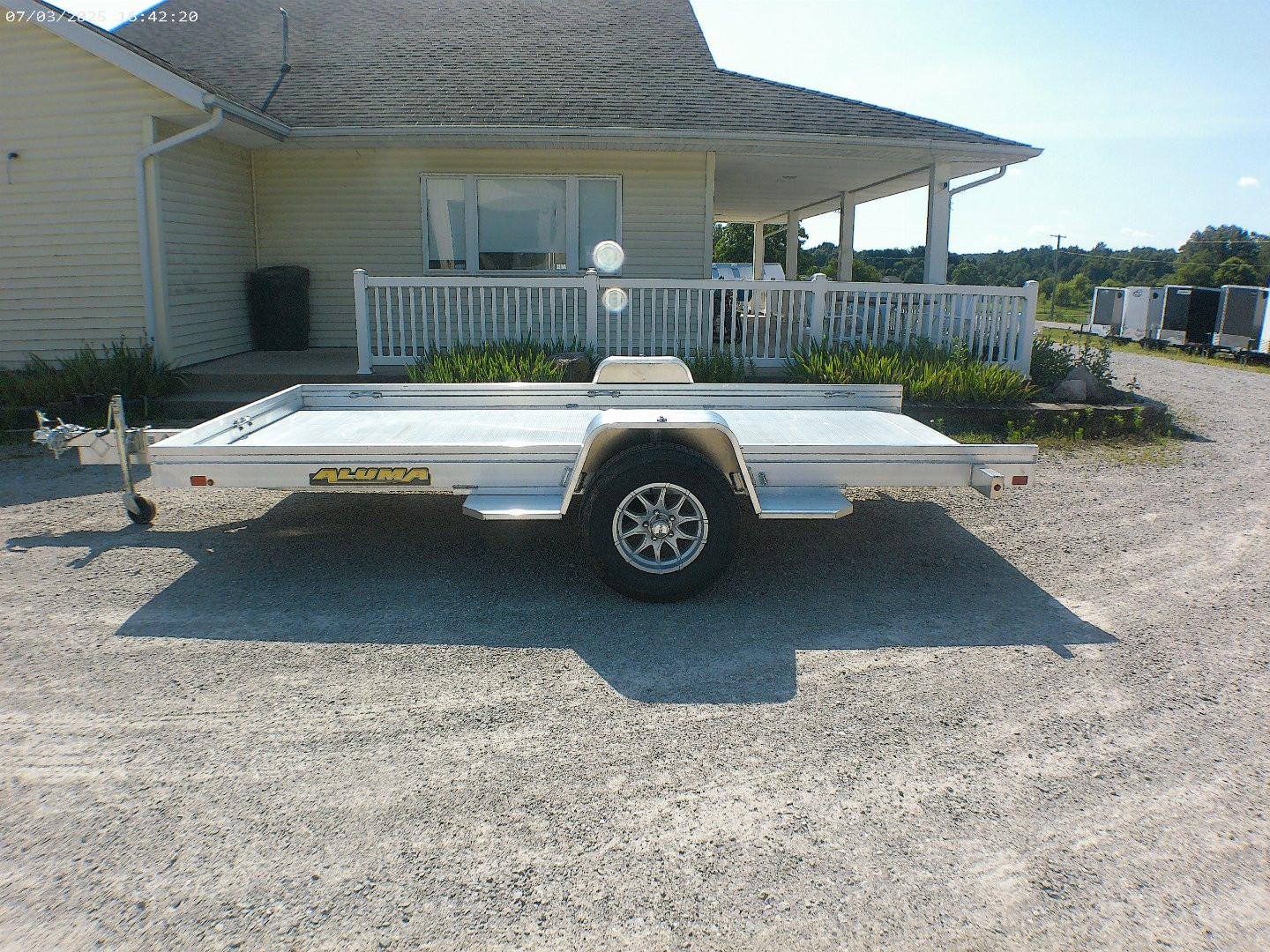 New 2026 Aluma 6812HTILT Tilt Trailer