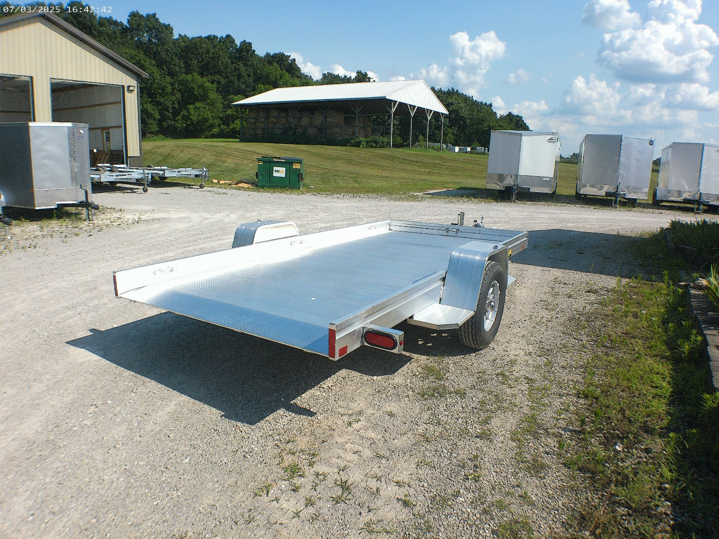 New 2026 Aluma 6812HTILT Tilt Trailer