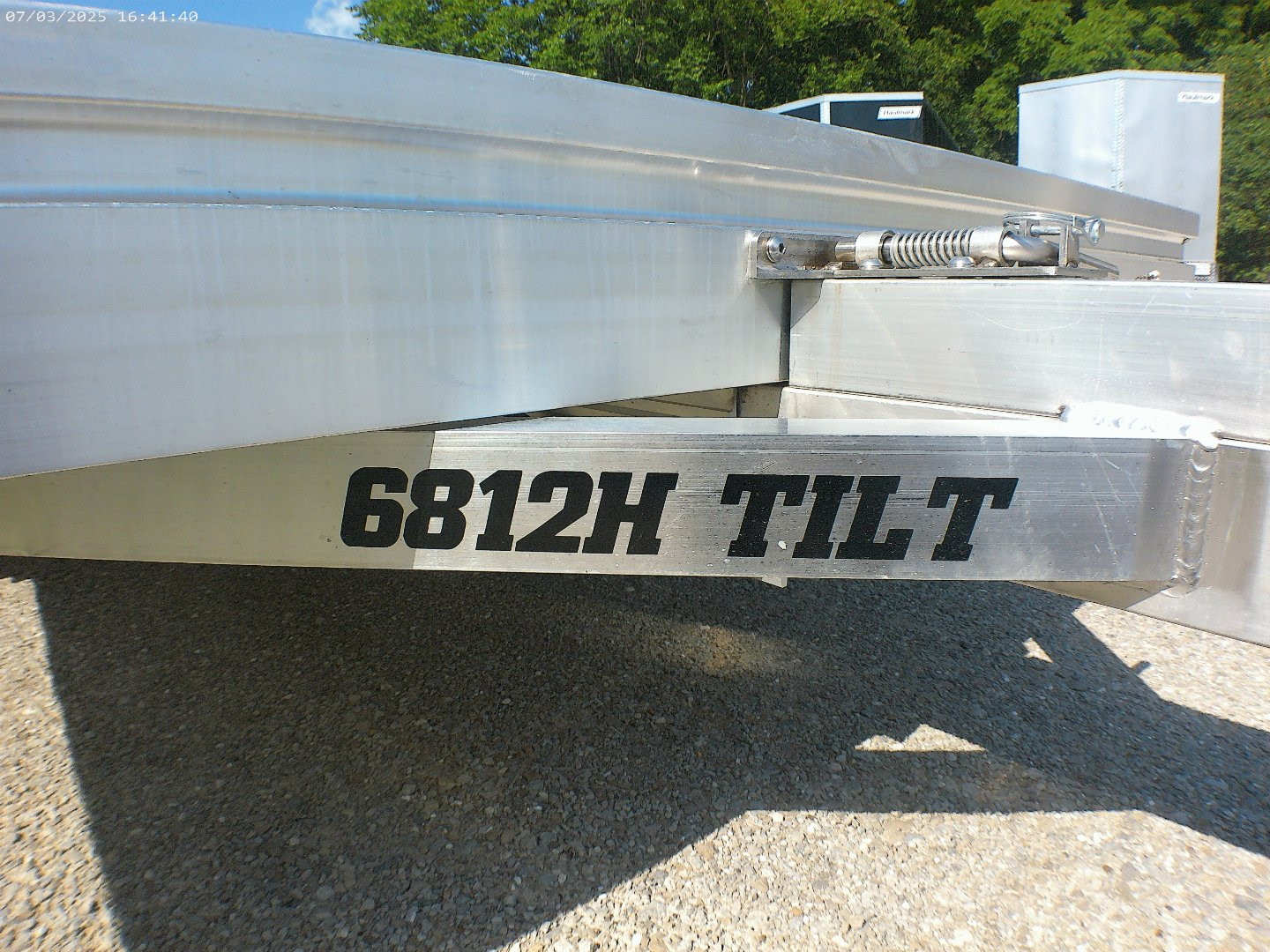 New 2026 Aluma 6812HTILT Tilt Trailer