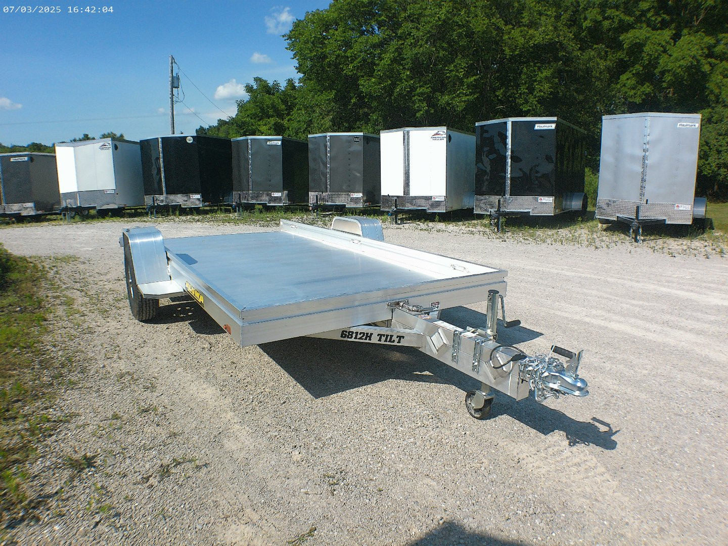 New 2026 Aluma 6812HTILT Tilt Trailer
