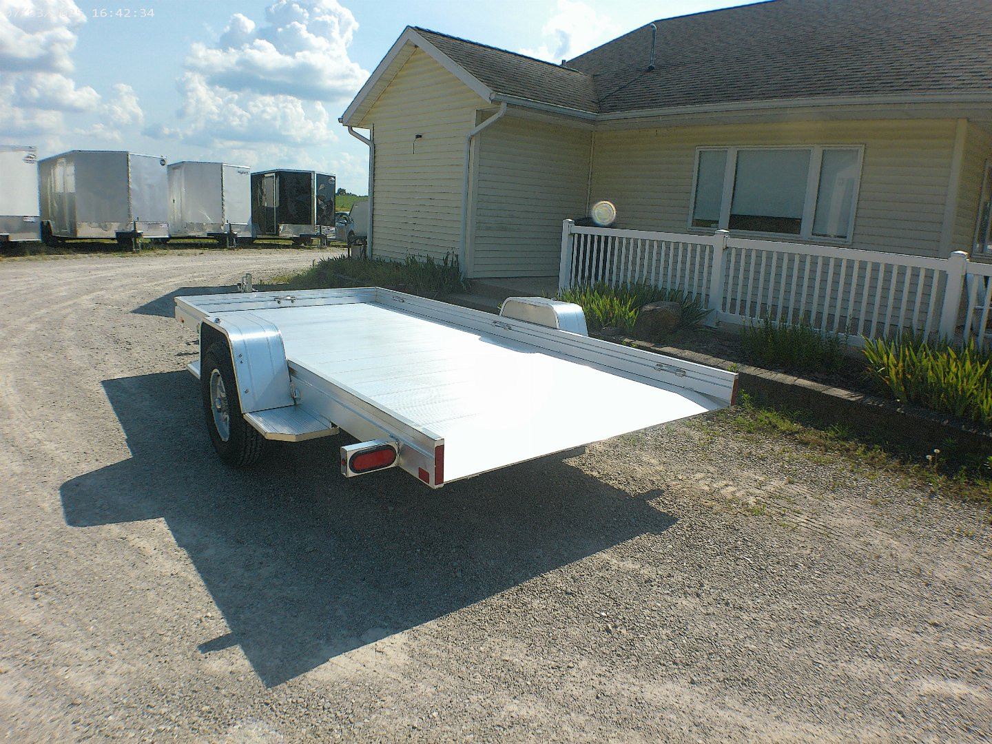 New 2026 Aluma 6812HTILT Tilt Trailer
