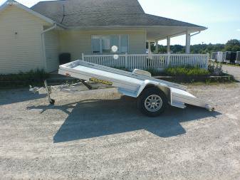 New 2026 Aluma 6812HTILT Tilt Trailer