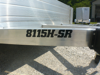 New 2026 Aluma 8115H-SR Utility Trailer