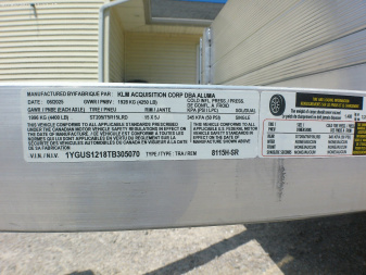 New 2026 Aluma 8115H-SR Utility Trailer