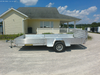 New 2026 Aluma 8115H-SR Utility Trailer