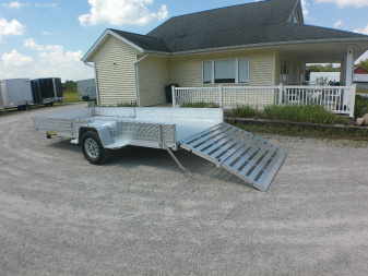 New 2026 Aluma 8115H-SR Utility Trailer