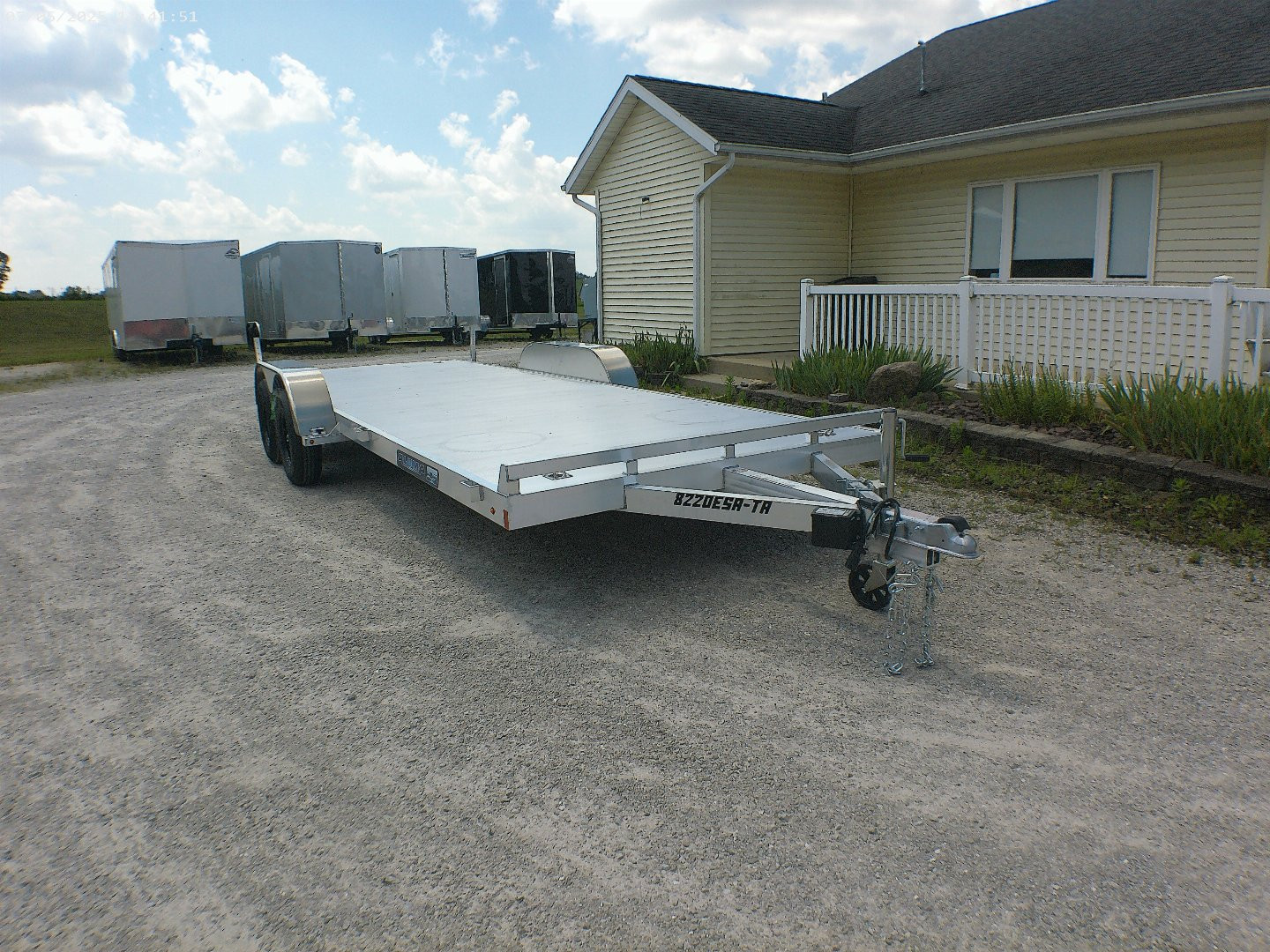 New 2026 Aluma 8220TA ESA Car Hauler