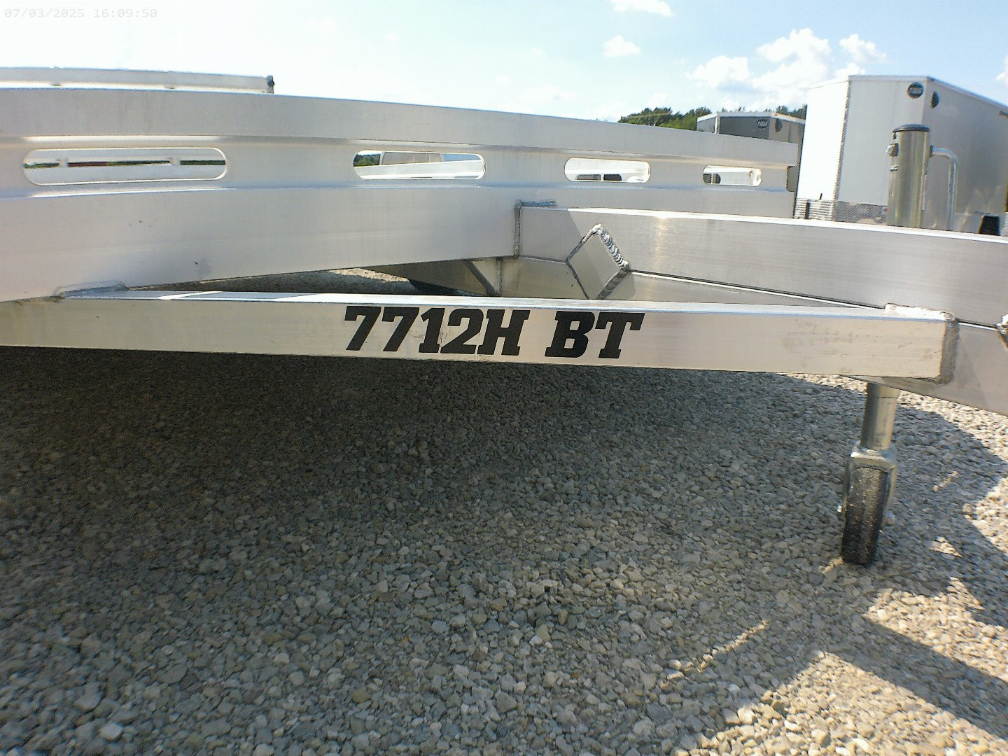 New 2026 Aluma 7712H-S-BT Utility Trailer