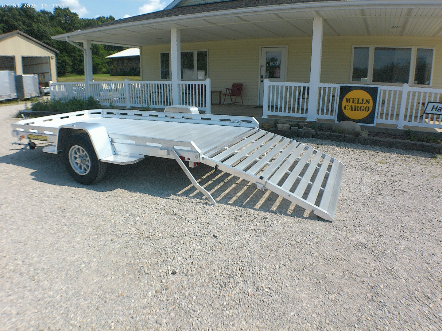 New 2026 Aluma 7712H-S-BT Utility Trailer