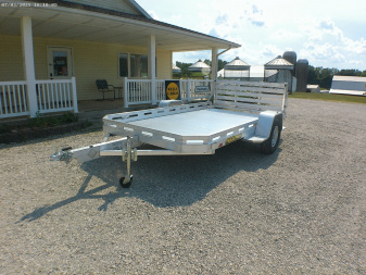 New 2026 Aluma 7712H-S-BT Utility Trailer