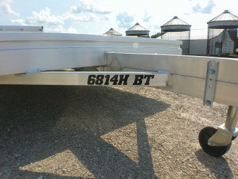 New 2026 Aluma 6814H-S-BT Utility Trailer