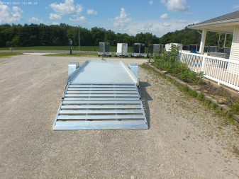 New 2026 Aluma 6814H-S-BT Utility Trailer